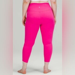 Lululemon NWOT Align 25” Leggings in Pink Size 2